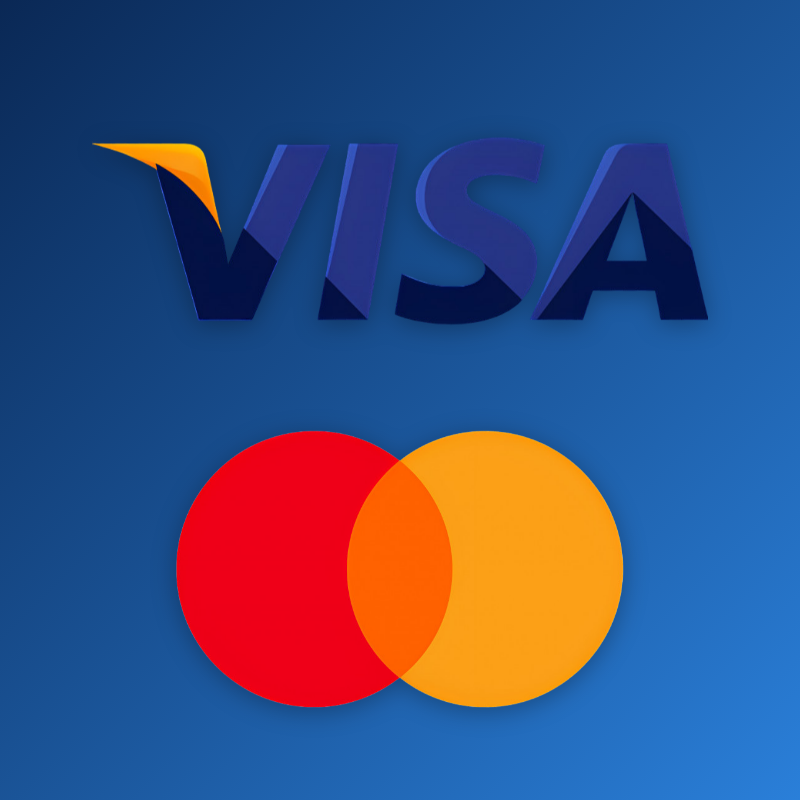 Visa und Mastercard