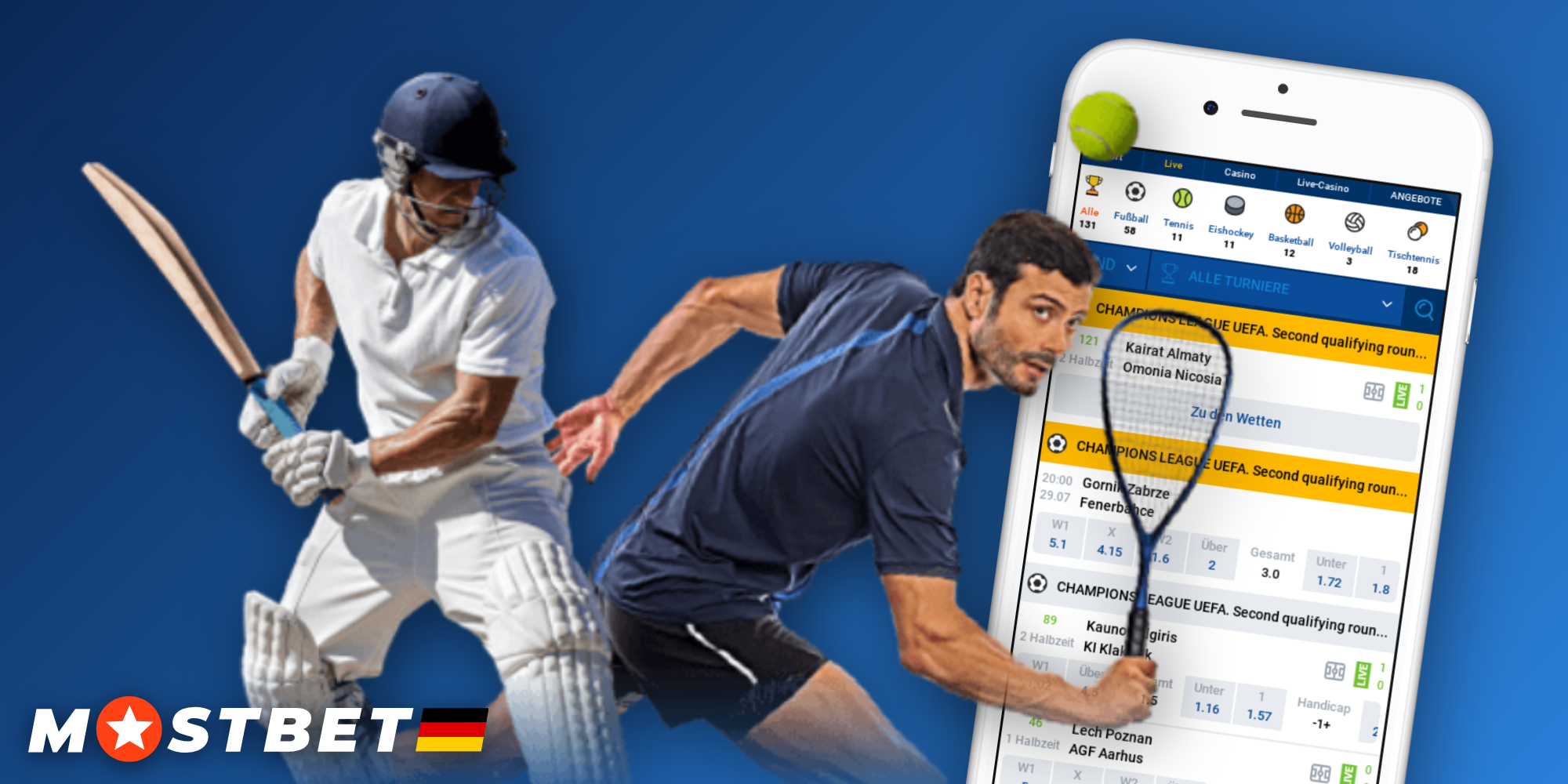 Mostbet-Willkommensbonus: 125% bis 3.000 EUR plus 250 Freispiele
