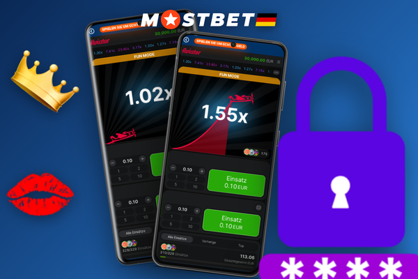 Mostbet Aviator online auf dem Smartphone: Daumen tippt den Cashout-Button auf der Spieloberfläche
