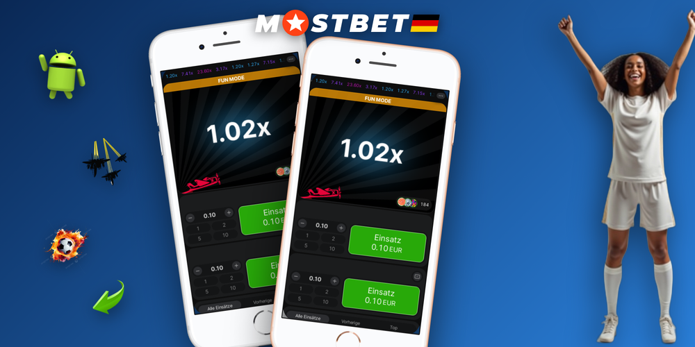 Aviator Mostbet Spieloberfläche mit Multiplikator 2,45x und aktivem Cashout-Button