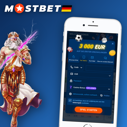 Mostbet Registrierung auf dem Smartphone – jetzt Konto eröffnen und Bonus sichern